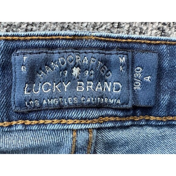 Lucky Brand Lolita Skinny Jeans Womens 10/30 Blue Denim Medium Wash Mid-Rise Sty - Picture 3 of 10